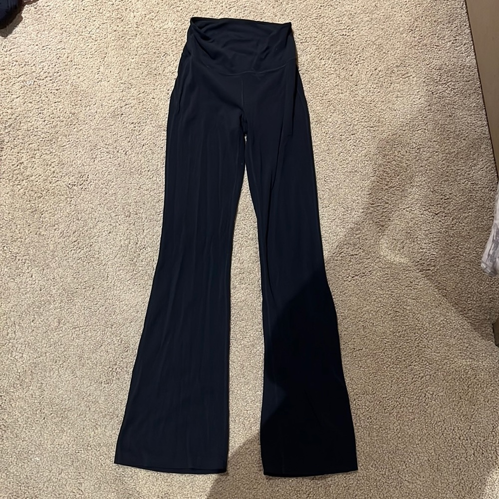 Lululemon Groove Super High Rise Flared Pants Nulu